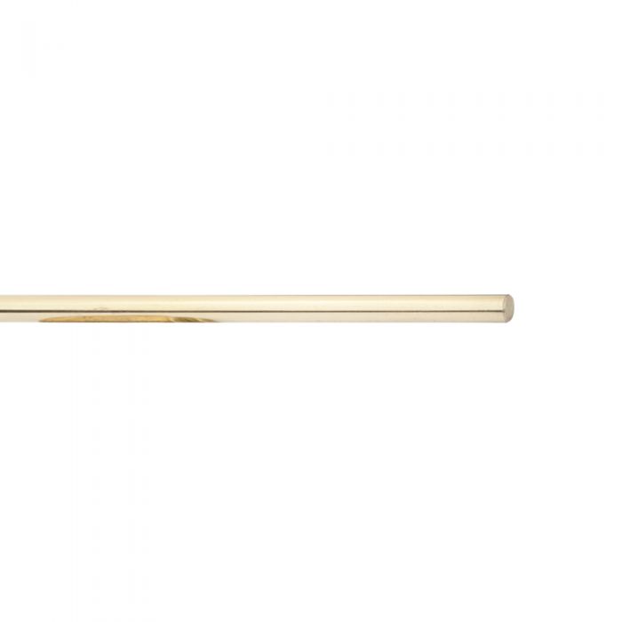 Solid Polished Brass Rod 6mm Diameter