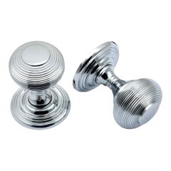 Concealed Fix Beehive Knob  - Polished Chrome