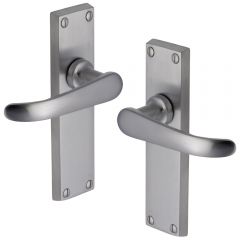 Door Handles - Satin Chrome