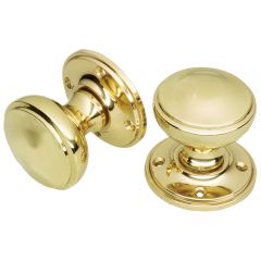 Stepped Knob  - Polished Brass